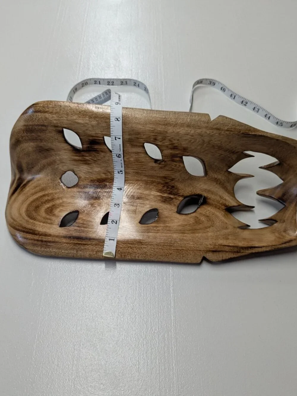 Creepy Handcarved Wooden Tribal Mask